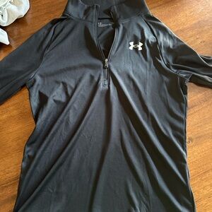 Boys long sleeve 3 quarter zip up